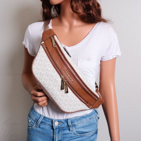 NWT Michael Kors Kenly Medium Waist Fanny Pack - Picture 2 of 8